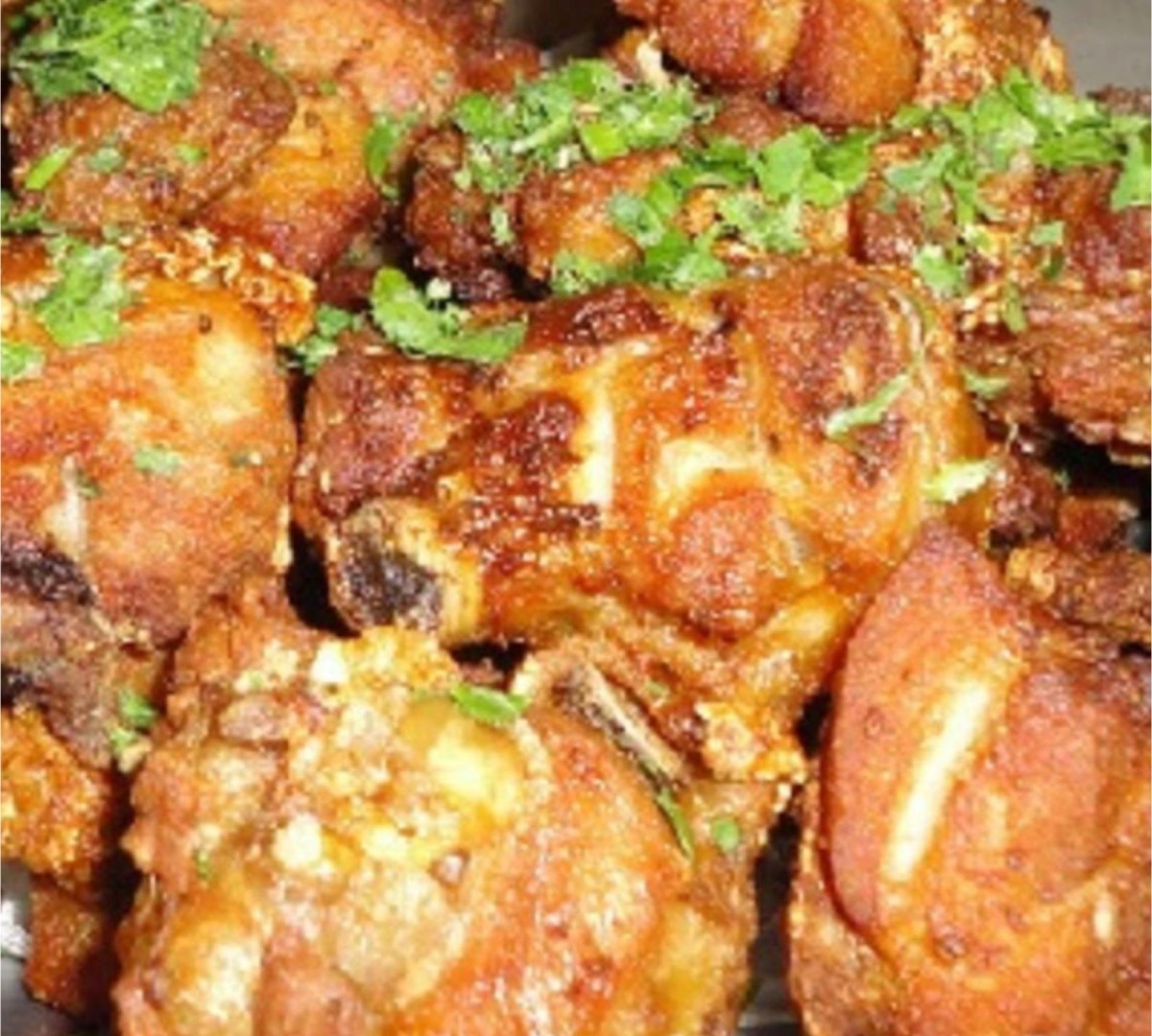 Frango a passarinho